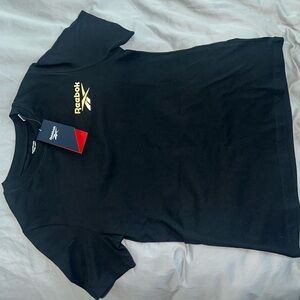 Brand new with tags! Black Reebok T-shirt, adult unisex, size x-small.